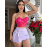 Falda Short Moño